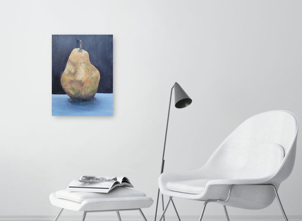 Bare Pear Oil Painting