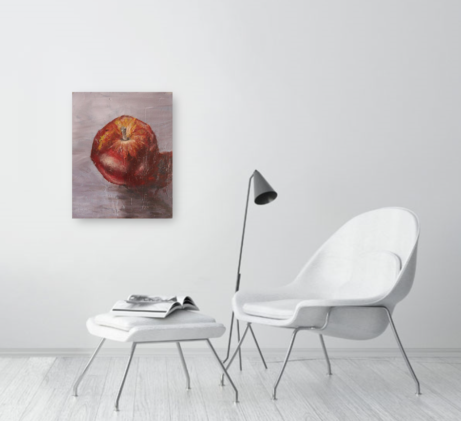 Pittura a olio di tentazione