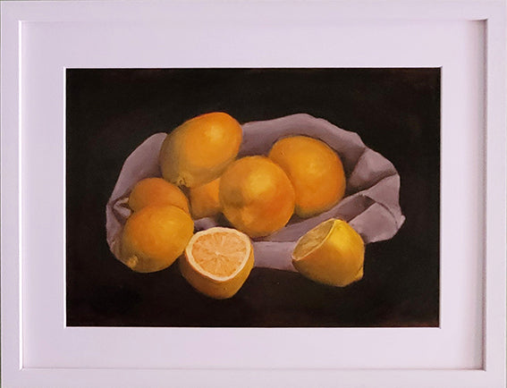 Se la vita ti dà limoni - Pittura a olio