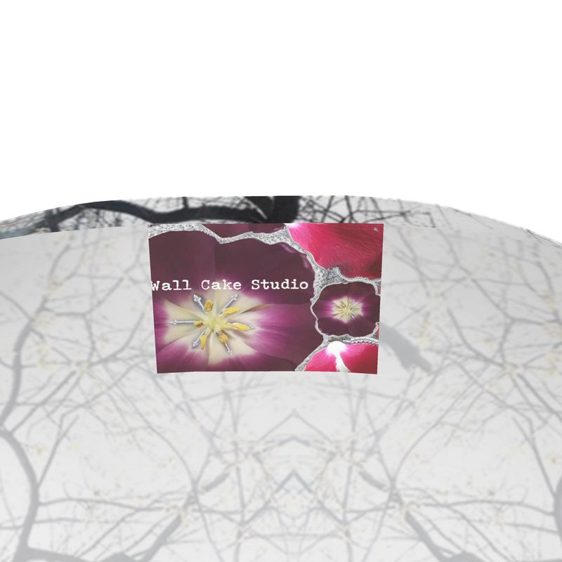 Tree Majesty Ladies Fitted Designer T Shirt Artist Designed Nature Print
