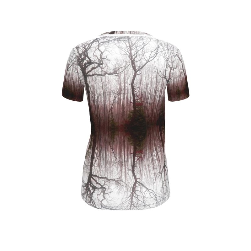 Ladies Cut and Sew T Shirt (Treeflections)